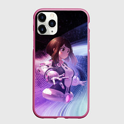 Чехол iPhone 11 Pro матовый Урарака, Очако