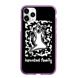 Чехол iPhone 11 Pro матовый Haunted Family Kizaru