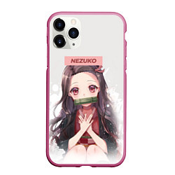 Чехол iPhone 11 Pro матовый Nezuko