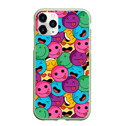 Чехол iPhone 11 Pro матовый Pattern