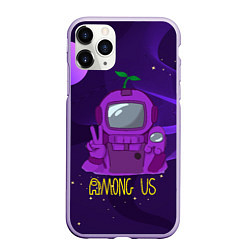 Чехол iPhone 11 Pro матовый Among Us x Fortnite