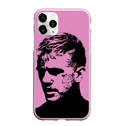 Чехол iPhone 11 Pro матовый Lil peep, цвет: 3D-розовый