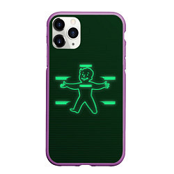 Чехол iPhone 11 Pro матовый Vault-Boy HP