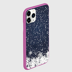 Чехол iPhone 11 Pro матовый Атмосфера нового года, цвет: 3D-фиолетовый — фото 2
