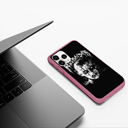 Чехол iPhone 11 Pro матовый Hellraiser, цвет: 3D-малиновый — фото 2