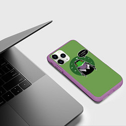 Чехол iPhone 11 Pro матовый Среда, чуваки, цвет: 3D-фиолетовый — фото 2