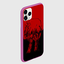 Чехол iPhone 11 Pro матовый I am a Ghoul, цвет: 3D-фиолетовый — фото 2