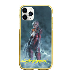 Чехол iPhone 11 Pro матовый Cyberpunk 2077