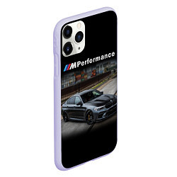 Чехол iPhone 11 Pro матовый BMW Z, цвет: 3D-светло-сиреневый — фото 2