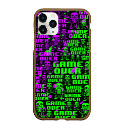 Чехол iPhone 11 Pro матовый UNDERTALE, цвет: 3D-коричневый