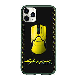 Чехол iPhone 11 Pro матовый Cyberpunk 2077