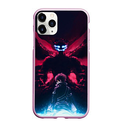 Чехол iPhone 11 Pro матовый Kirito, цвет: 3D-розовый