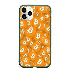 Чехол iPhone 11 Pro матовый Я БИТКОИН I AM BITCOIN