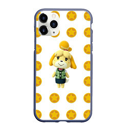 Чехол iPhone 11 Pro матовый Animal crossing - Isabelle