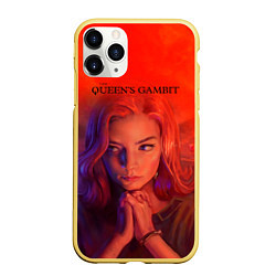 Чехол iPhone 11 Pro матовый Queens Gambit Ход Королевы