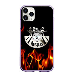 Чехол iPhone 11 Pro матовый The Beatles