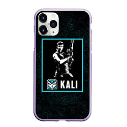 Чехол iPhone 11 Pro матовый Kali, цвет: 3D-светло-сиреневый