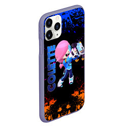 Чехол iPhone 11 Pro матовый Brawl Stars Colette Navigator, цвет: 3D-серый — фото 2