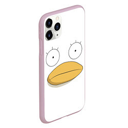 Чехол iPhone 11 Pro матовый Gintama Гинтама, цвет: 3D-розовый — фото 2