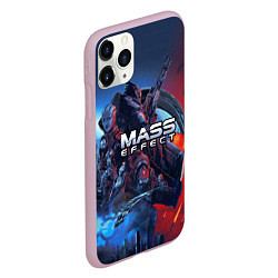 Чехол iPhone 11 Pro матовый Mass EFFECT Legendary ed, цвет: 3D-розовый — фото 2