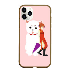 Чехол iPhone 11 Pro матовый Gintama Гинтама