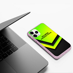 Чехол iPhone 11 Pro матовый KOJIMA PRODUCTIONS, цвет: 3D-розовый — фото 2