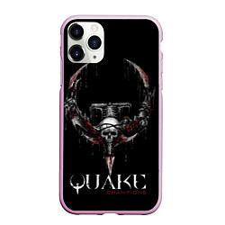 Чехол iPhone 11 Pro матовый Quake Champions