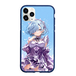 Чехол iPhone 11 Pro матовый Re:Zero, Рем