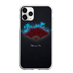 Чехол iPhone 11 Pro матовый Light your fire