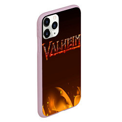 Чехол iPhone 11 Pro матовый Valheim: Вальхейм выживание, цвет: 3D-розовый — фото 2
