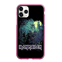 Чехол iPhone 11 Pro матовый IRON MAIDEN