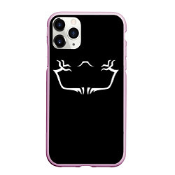 Чехол iPhone 11 Pro матовый Sukunas tattoo, цвет: 3D-розовый