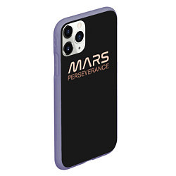 Чехол iPhone 11 Pro матовый Mars, цвет: 3D-серый — фото 2