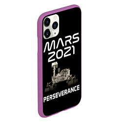 Чехол iPhone 11 Pro матовый Perseverance, цвет: 3D-фиолетовый — фото 2