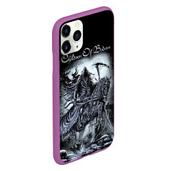 Чехол iPhone 11 Pro матовый Children of Bodom, цвет: 3D-фиолетовый — фото 2