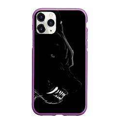 Чехол iPhone 11 Pro матовый Wolf