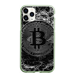 Чехол iPhone 11 Pro матовый БИТКОИН BITCOIN