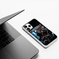 Чехол iPhone 11 Pro матовый Powerwolf, цвет: 3D-белый — фото 2