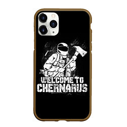 Чехол iPhone 11 Pro матовый DayZ Chernarus