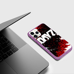 Чехол iPhone 11 Pro матовый DayZ, цвет: 3D-фиолетовый — фото 2