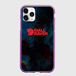 Чехол iPhone 11 Pro матовый Fjall Raven Дизайнерская, цвет: 3D-фиолетовый
