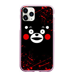 Чехол iPhone 11 Pro матовый KUMAMON КУМАМОН, цвет: 3D-розовый