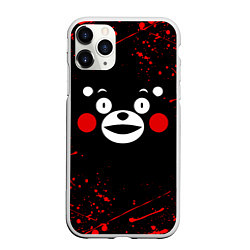 Чехол iPhone 11 Pro матовый KUMAMON КУМАМОН, цвет: 3D-белый