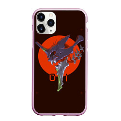 Чехол iPhone 11 Pro матовый Eva-01