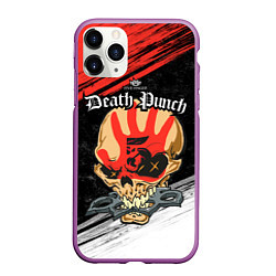 Чехол iPhone 11 Pro матовый Five Finger Death Punch 7