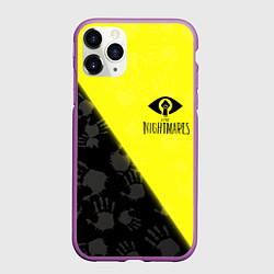 Чехол iPhone 11 Pro матовый Little Nightmares, цвет: 3D-фиолетовый