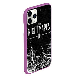 Чехол iPhone 11 Pro матовый LITTLE NIGHTMARES ЛЕС, цвет: 3D-фиолетовый — фото 2