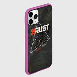 Чехол iPhone 11 Pro матовый Rust Мамкин Рейдер Раст, цвет: 3D-фиолетовый — фото 2
