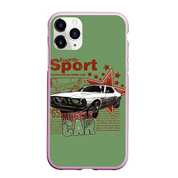 Чехол iPhone 11 Pro матовый Muscle car