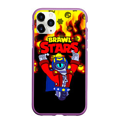 Чехол iPhone 11 Pro матовый Brawl StarsStu